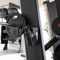 Magnetic Gym Water Bottle Crossbody Bag All Black