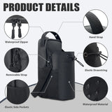 Magnetic Gym Water Bottle & Crossbody Bag