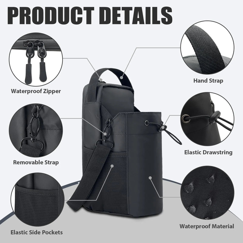 Multiple ways to carry the gym bag