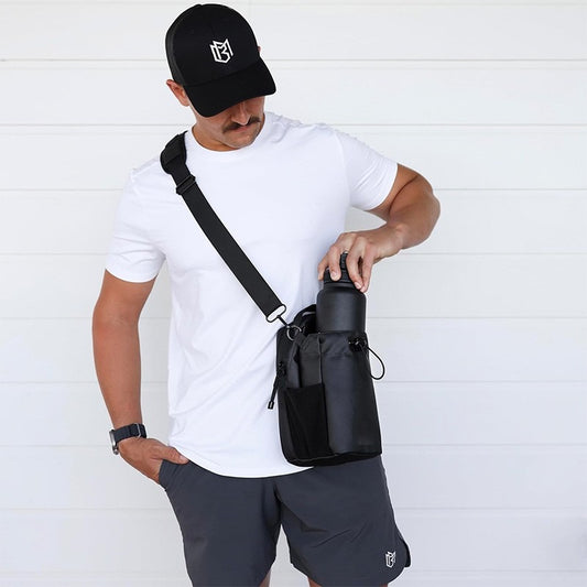 Magnetic Gym Water Bottle Crossbody Bag