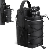 Magnetic Gym Water Bottle & Crossbody Bag (Reflective strip)